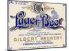 Gilbert Brewery Lager Beer-null-Mounted Art Print