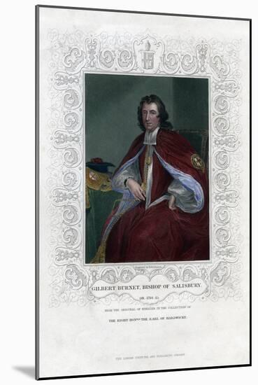 Gilbert Burnet, Scottish Theologian and Historian-H Robinson-Mounted Giclee Print