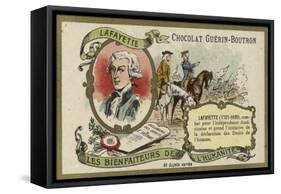 Gilbert Du Motier, Marquis De Lafayette, French Soldier-null-Framed Stretched Canvas