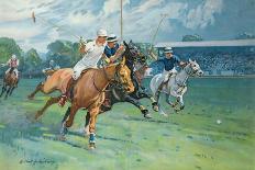 The Westchester Cup, Played at the Hurlingham Club, June 1936-Gilbert Holiday-Giclee Print