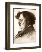 Gilbert Keith Chesterton, English Writer, 1909-Alfred Priest-Framed Giclee Print