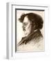 Gilbert Keith Chesterton, English Writer, 1909-Alfred Priest-Framed Giclee Print