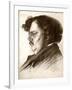 Gilbert Keith Chesterton, English Writer, 1909-Alfred Priest-Framed Giclee Print