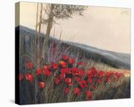 Field of Poppies-Gilbert Michaud-Framed Stretched Canvas