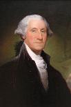 George Washington-Gilbert Stewart-Framed Art Print