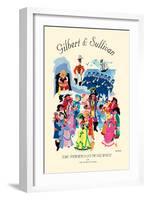 Gilbert & Sullivan: The Pirates of Penzance, or The Slave of Duty-null-Framed Art Print