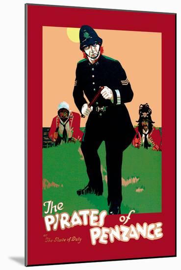 Gilbert & Sullivan: The Pirates of Penzance, or The Slave of Duty-null-Mounted Art Print