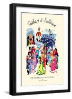 Gilbert & Sullivan: The Pirates of Penzance, or The Slave of Duty-null-Framed Art Print