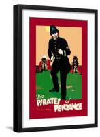 Gilbert & Sullivan: The Pirates of Penzance, or The Slave of Duty-null-Framed Art Print