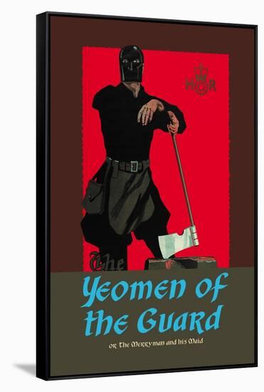 Gilbert & Sullivan: The Yeomen of the Guard (The Executioner)-Dudley Hardy-Framed Stretched Canvas