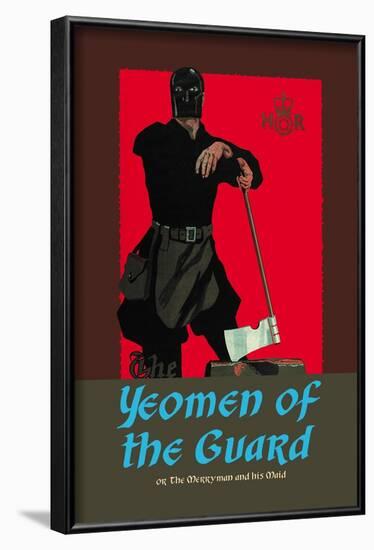Gilbert & Sullivan: The Yeomen of the Guard (The Executioner)-Dudley Hardy-Framed Art Print