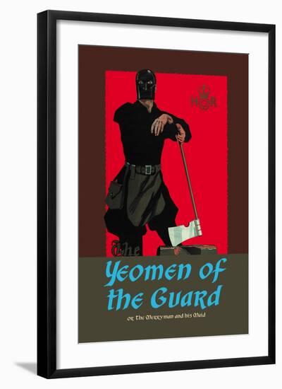 Gilbert & Sullivan: The Yeomen of the Guard (The Executioner)-Dudley Hardy-Framed Art Print