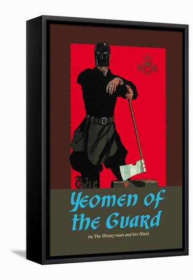 Gilbert & Sullivan: The Yeomen of the Guard (The Executioner)-Dudley Hardy-Framed Stretched Canvas