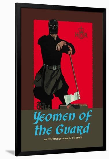 Gilbert & Sullivan: The Yeomen of the Guard (The Executioner)-Dudley Hardy-Framed Art Print