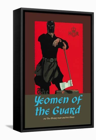Gilbert & Sullivan: The Yeomen of the Guard (The Executioner)-Dudley Hardy-Framed Stretched Canvas