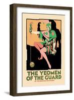 Gilbert & Sullivan: The Yeomen of the Guard (The Jester)-null-Framed Art Print