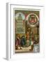 Gilbert Van Schoonbeke and Pensionary Jacob Maes Take Refuge from the Populace in the City Hall-null-Framed Giclee Print