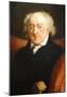 Gilbery Stuart Portrait of John Adams Historical Art Print Poster-null-Mounted Poster