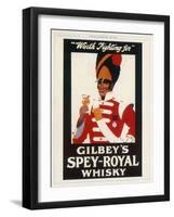 Gilbey's Spey-Royal Whisky, Worth Fighting For-null-Framed Photographic Print