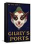 Gilbeys Ports Advertisement-null-Framed Stretched Canvas