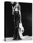 GILDA, 1946 directed by CHARLES VIDOR Rita Hayworth (b/w photo)-null-Stretched Canvas