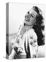 GILDA, 1946 directed by CHARLES VIDOR Rita Hayworth (b/w photo)-null-Stretched Canvas