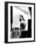 GILDA, 1946 directed by CHARLES VIDOR Rita Hayworth (b/w photo)-null-Framed Photo