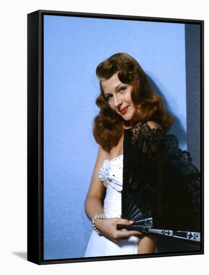 GILDA, 1946 directed by CHARLES VIDOR Rita Hayworth (photo)-null-Framed Stretched Canvas