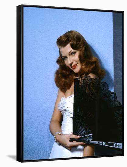 GILDA, 1946 directed by CHARLES VIDOR Rita Hayworth (photo)-null-Framed Stretched Canvas