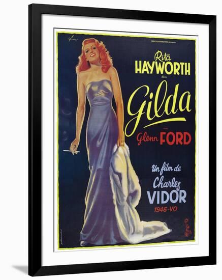 Gilda, 1946, Directed by Charles Vidor-null-Framed Giclee Print