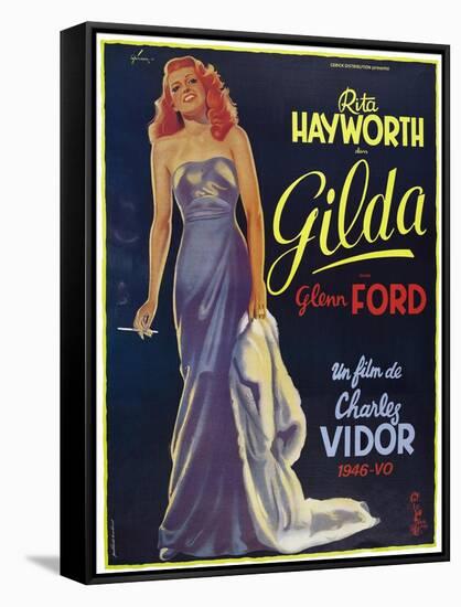 Gilda, 1946, Directed by Charles Vidor-null-Framed Stretched Canvas