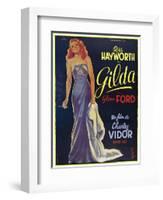 Gilda, 1946, Directed by Charles Vidor-null-Framed Giclee Print