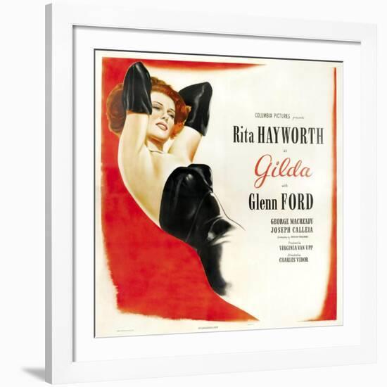 Gilda, 1946, Directed by Charles Vidor-null-Framed Giclee Print