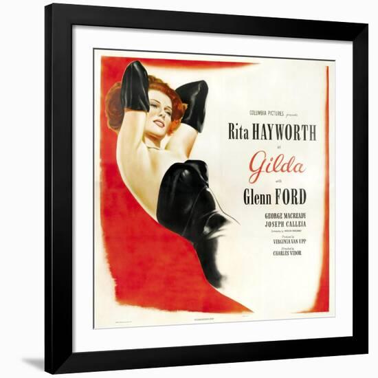 Gilda, 1946, Directed by Charles Vidor-null-Framed Giclee Print