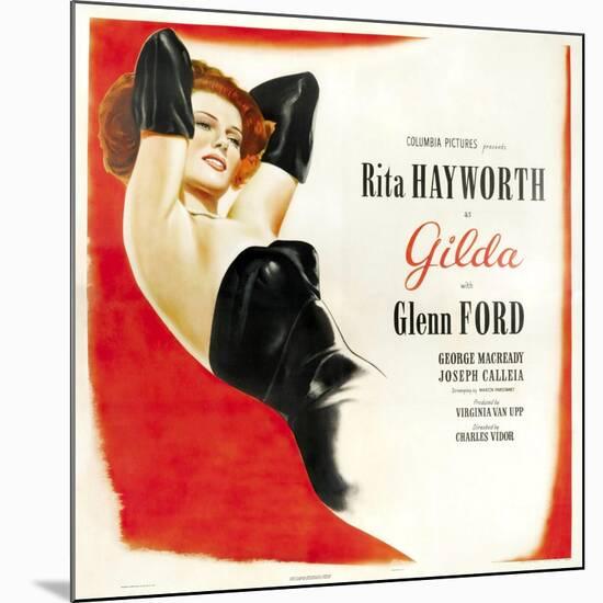 Gilda, 1946, Directed by Charles Vidor-null-Mounted Giclee Print