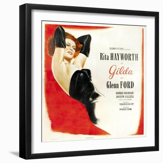 Gilda, 1946, Directed by Charles Vidor-null-Framed Giclee Print