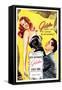 Gilda, Argentine Poster Art, Rita Hayworth, Glenn Ford, 1946-null-Framed Stretched Canvas