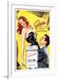 Gilda, Argentine Poster Art, Rita Hayworth, Glenn Ford, 1946-null-Framed Art Print