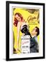 Gilda, Argentine Poster Art, Rita Hayworth, Glenn Ford, 1946-null-Framed Art Print