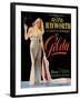 Gilda, Belgian Poster, Rita Hayworth, 1946-null-Framed Art Print