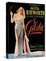 Gilda, Belgian Poster, Rita Hayworth, 1946-null-Stretched Canvas
