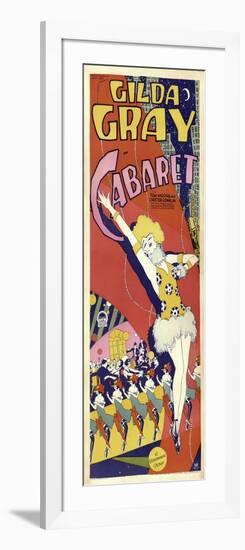 Gilda Gray Cabaret-null-Framed Giclee Print