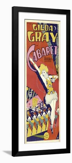 Gilda Gray Cabaret-null-Framed Giclee Print