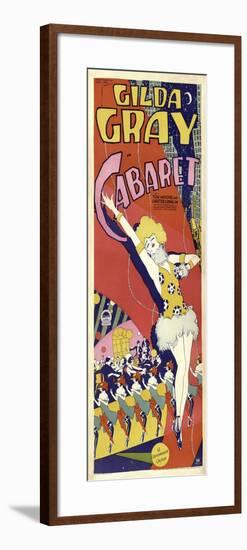 Gilda Gray Cabaret-null-Framed Giclee Print