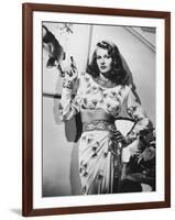 Gilda, Rita Hayworth, 1946-null-Framed Photographic Print