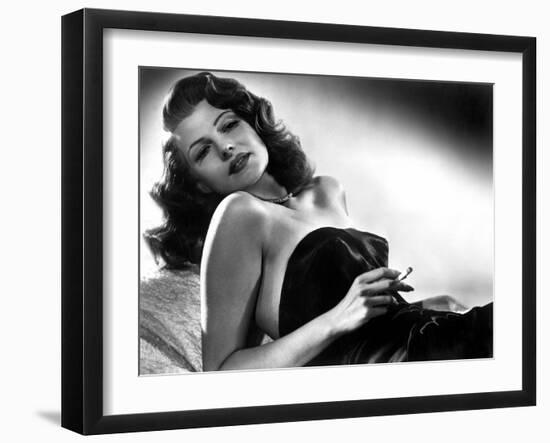 Gilda, Rita Hayworth, 1946-null-Framed Photo