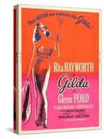 Gilda, Rita Hayworth, 1946-null-Stretched Canvas
