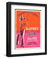 Gilda, Rita Hayworth, 1946-null-Framed Art Print