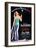 Gilda, Rita Hayworth, 1946-null-Framed Art Print