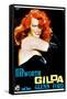 Gilda, Rita Hayworth, Italian Poster Art, 1946-null-Framed Stretched Canvas